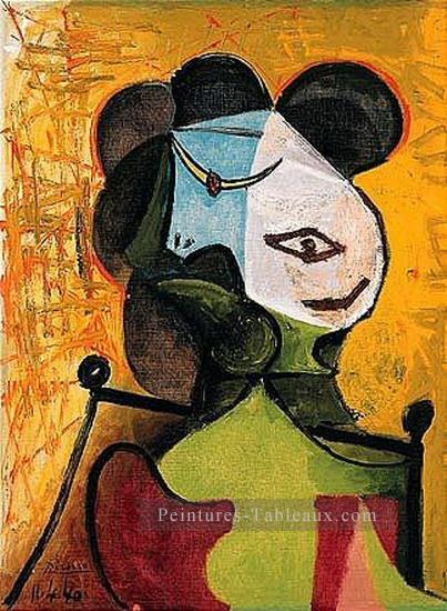 Bust of Femme 3 1960 cubism Pablo Picasso Peintures à l'huile